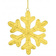 FIOCCO DI NEVE 210 LED ORO CM.60 (2pz)